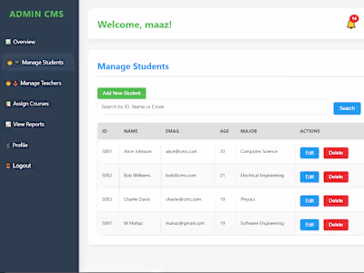 Campus Management System 