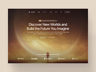 What are your thoughts on this hero section?