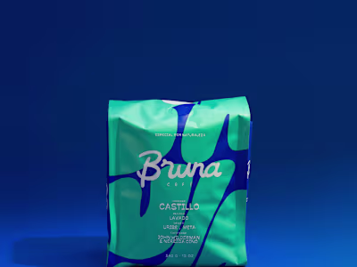 Bruna Café Brand and Interior Design