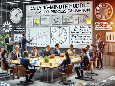 Daily 15-Minute Huddle for Process Calibration: Driving Success 