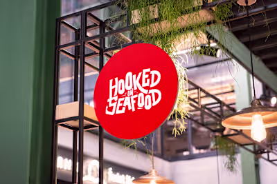 Hooked on Seafood on Behance
