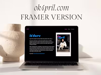 💖 Framer Website Building