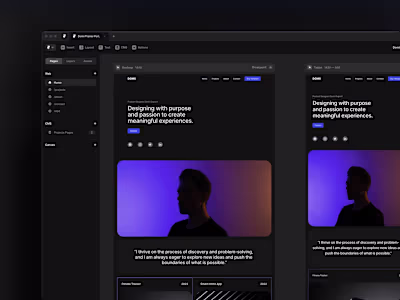 Domii ⎯ Portfolio Template for Framer