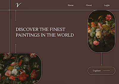 Minimalistic Website