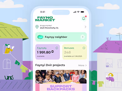 Fayno Market – Mobile App for a Ukrainian Supermarket