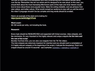 Task Completed for Crealon Media 