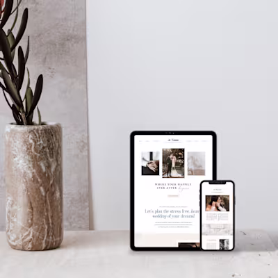 Brand Design & Semi-Custom Website