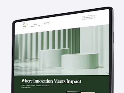 RennelCo - Landing Page