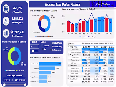 Financial Budget and Sales Analysis