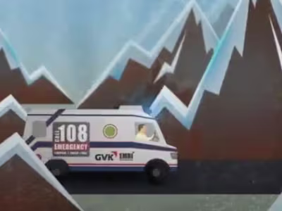 Animated - Ambulance Through India
