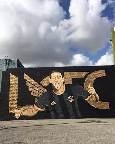 Carlos Vela LAFC Mural Design & Painting