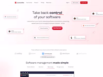 Webflow website - LicenceOne