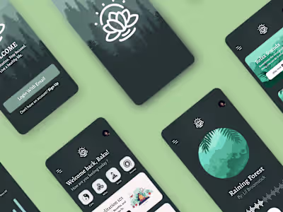 Meditation App UI