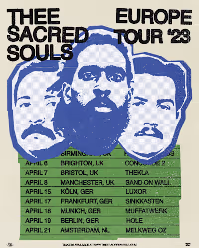 Thee Sacred Souls Tour Poster