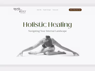 The Inner Orchard Landing Page