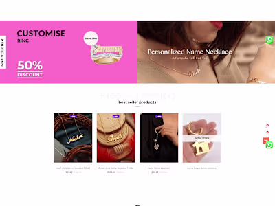 E-commerce Website Design Development 