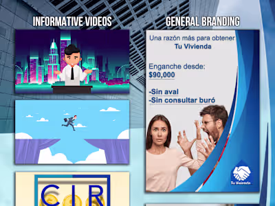 Real estate and investment firm branding.