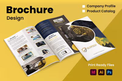 I will design a creative brochure, catalog or company profile