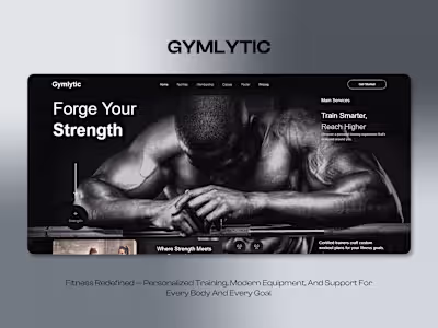 GymUp: A Feature-Rich Gym Management Web App