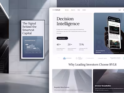 Modern, Refined Branding for RVLR Partners