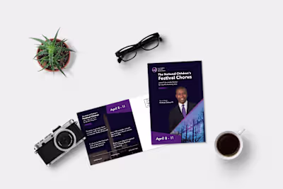 Manhattan Concert Productions: Festival Postcard Mailer