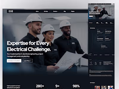 DGE Website Redesign