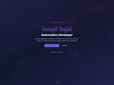 As an Automation Developer, I build real-world solutions to ...