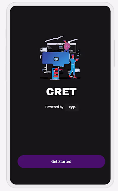 CRET - Cryptocurrency Wallet App