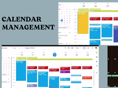 Maximized Productivity with Expert Calendar Management 