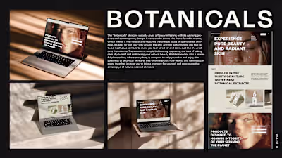 Website Design and Graphics- Skincare