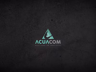 Acuacom: Menu & packaging design