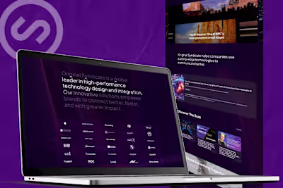 Enterprise Tech Integration Website |