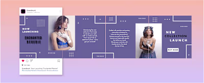 Instagram Carousel Post - Enchanted Reverie