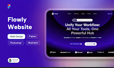 Flowly Website :: Behance