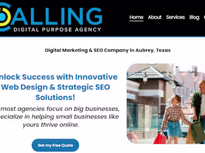 SEO Optimization for a Digital Marketing Agency in TX