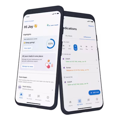 Healthtech - Patient App Design