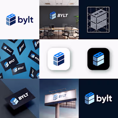 Logo Design for Bylt – Smart Construction Platform
