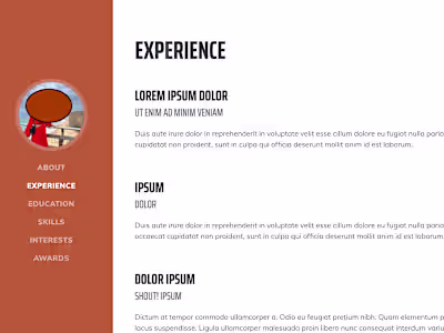 Personal Portfolio