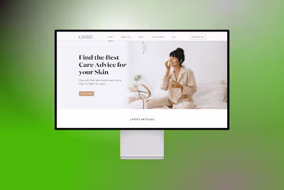 Bestbeautyhacks Blog page design