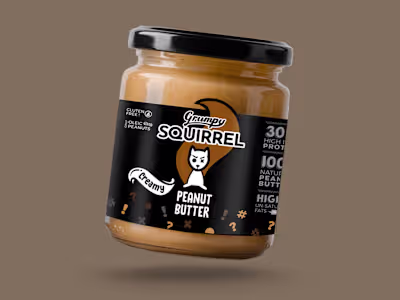 Grumpy Squirrel - Innovative Branding + Packaging 