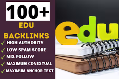 Build 100 EDU Backlinks Manually Created From USA Universities …