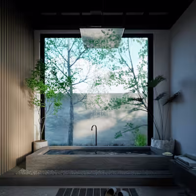 Japandi Bathroom