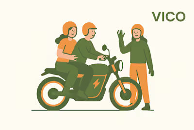 VICO – E-Motorcycle Brand Identity
