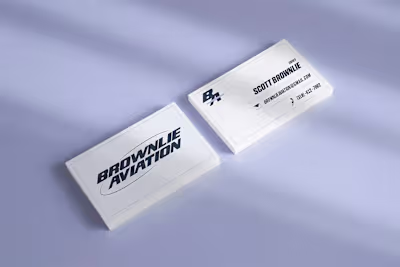 Brownlie Aviation - Logo Presentation
