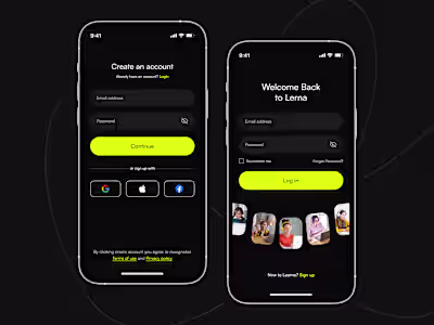 Onboarding Screen - AI English Learning Mobile App