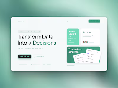 DashFlow Payment Analytics Platform