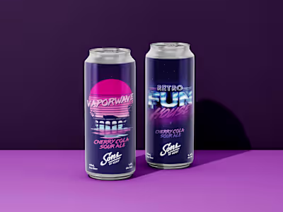 Vaporwave Brand Design