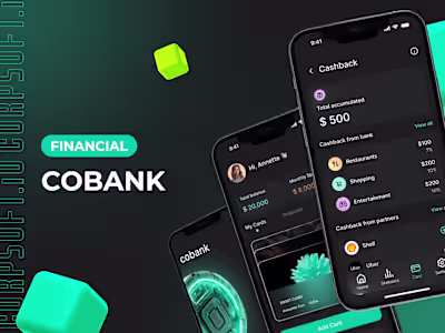 Mobile application development for a FinTech company