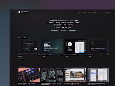 SoloStore - Premium Framer Template