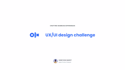 OLX Product Design Solution – A Smarter Way to Buy & Sell!